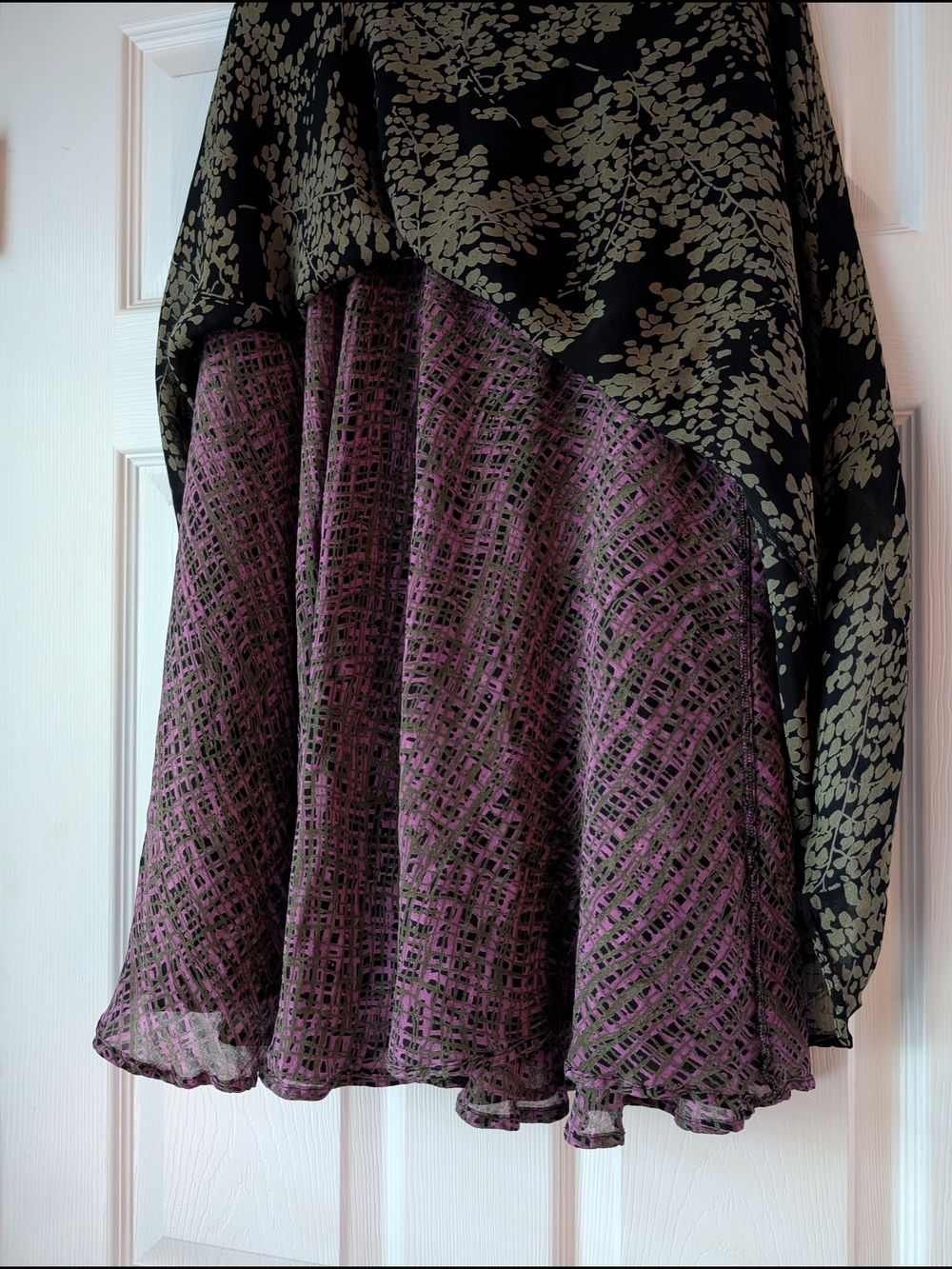 Coldwater Creek Reversible Midi Skirt